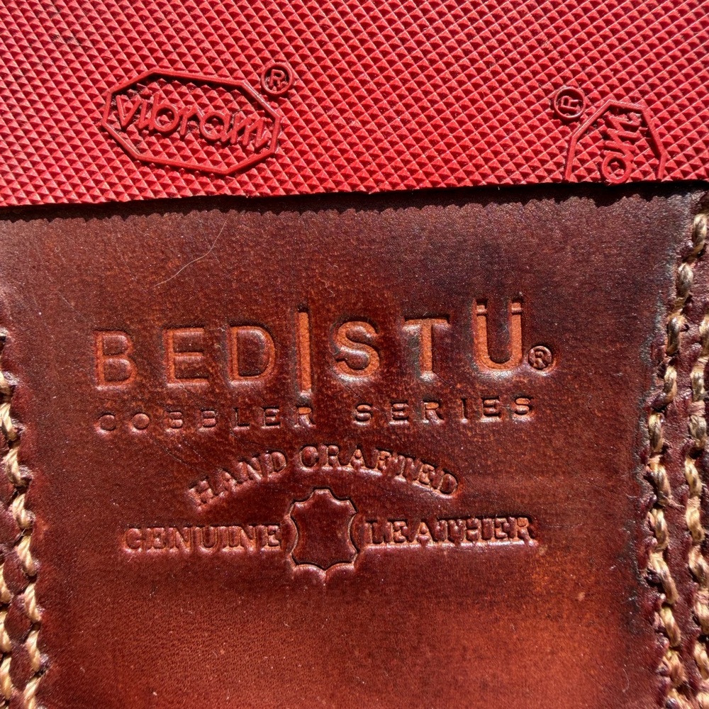 BedStu Dark Brown Leather Flats - Picture 7 of 10